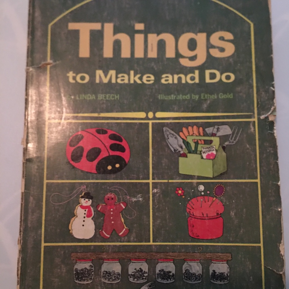Vintage Book things to make and do